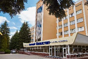 Фасад санатория «Казахстан»